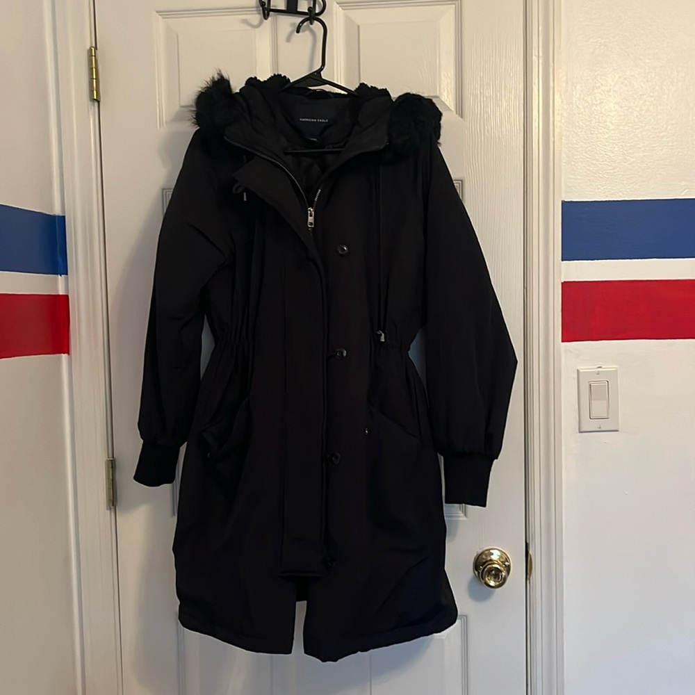 American Eagle long-lined winter coat